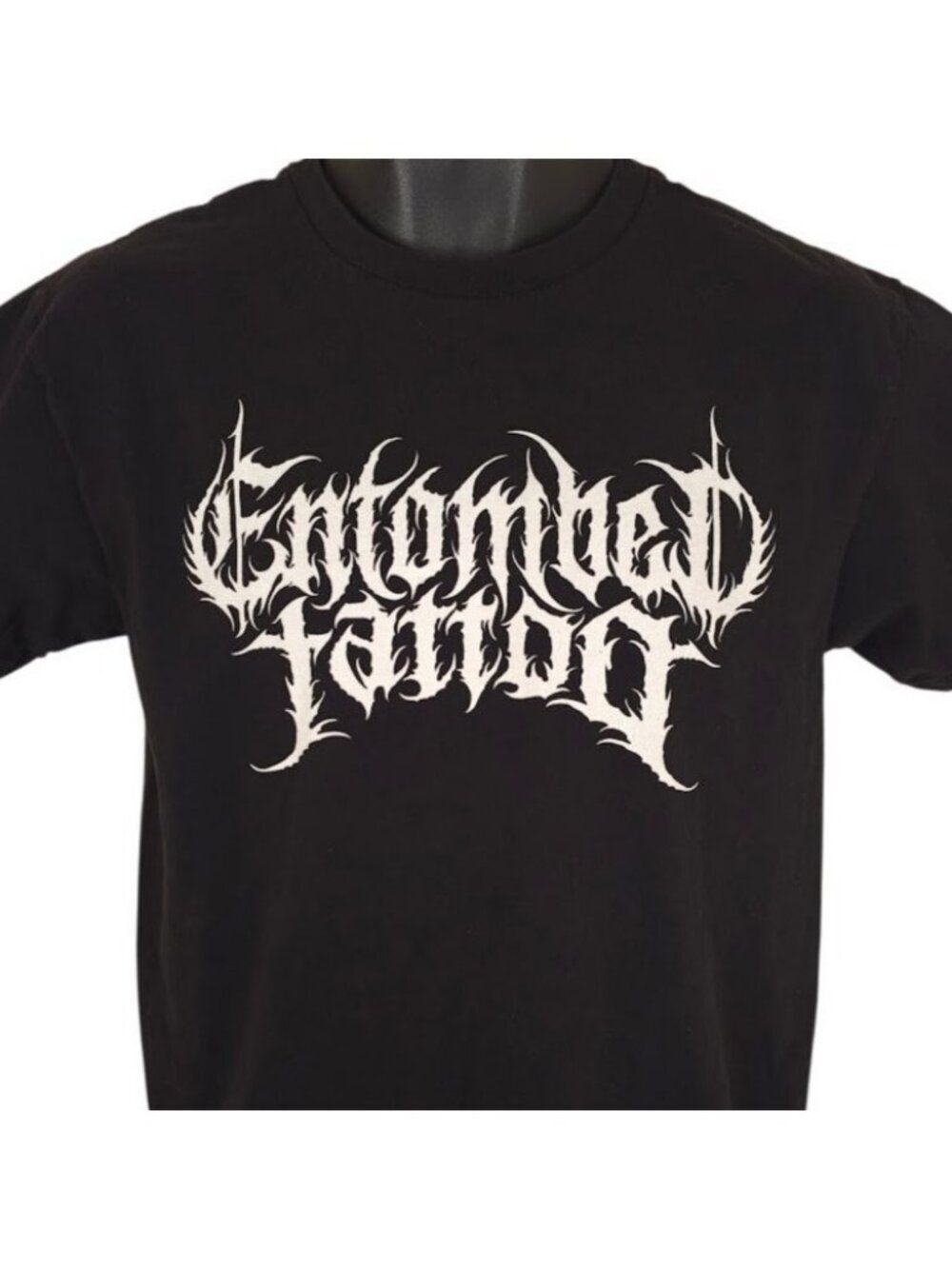 Entombed Tattoo T Shirt Mens Size Medium Black Las Vegas Shop